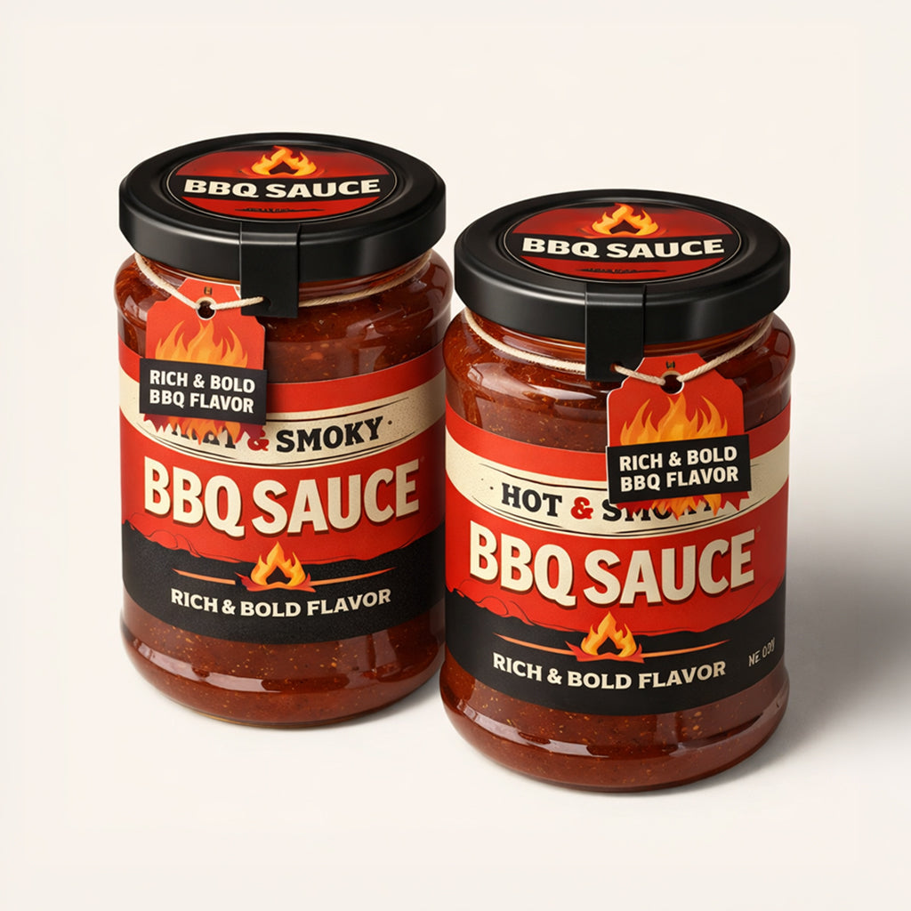 Sauce & Liquid Food Label Rolls