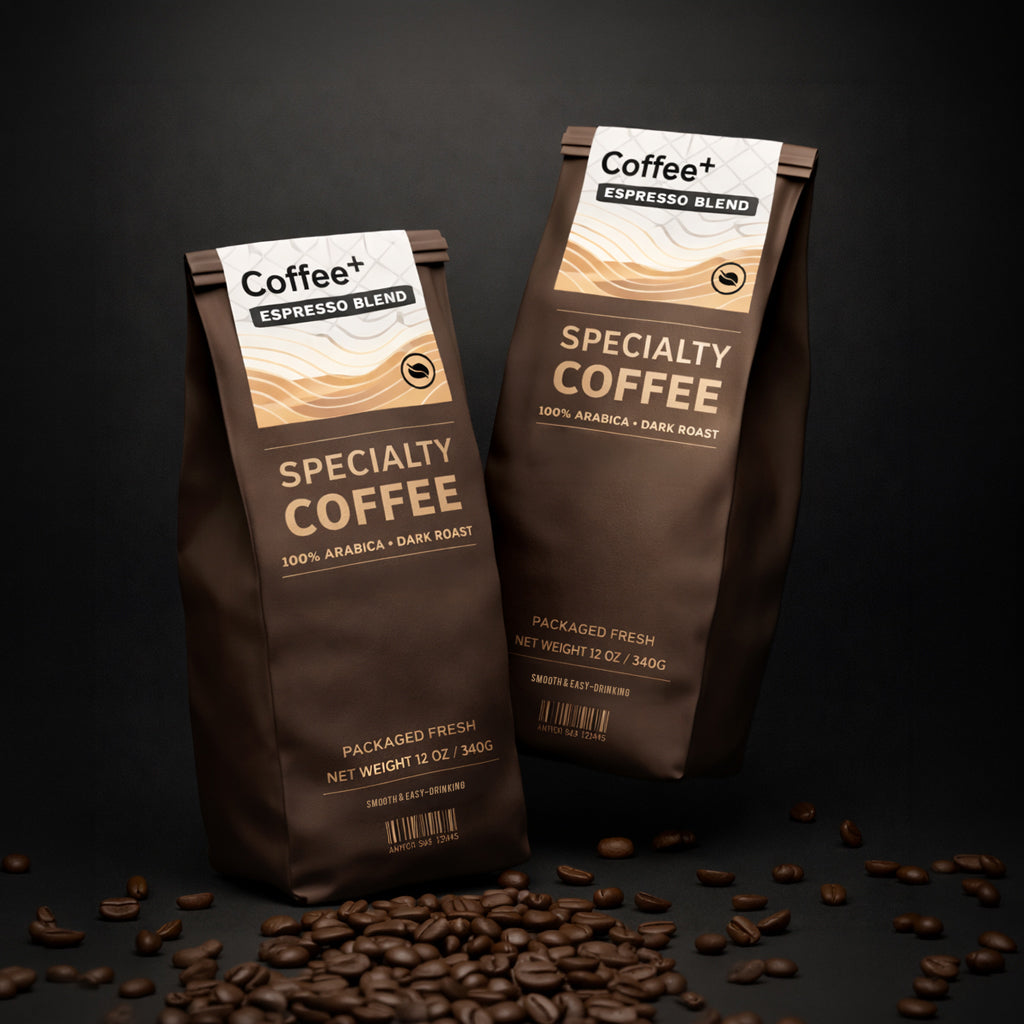 Coffee Packaging Label Rolls