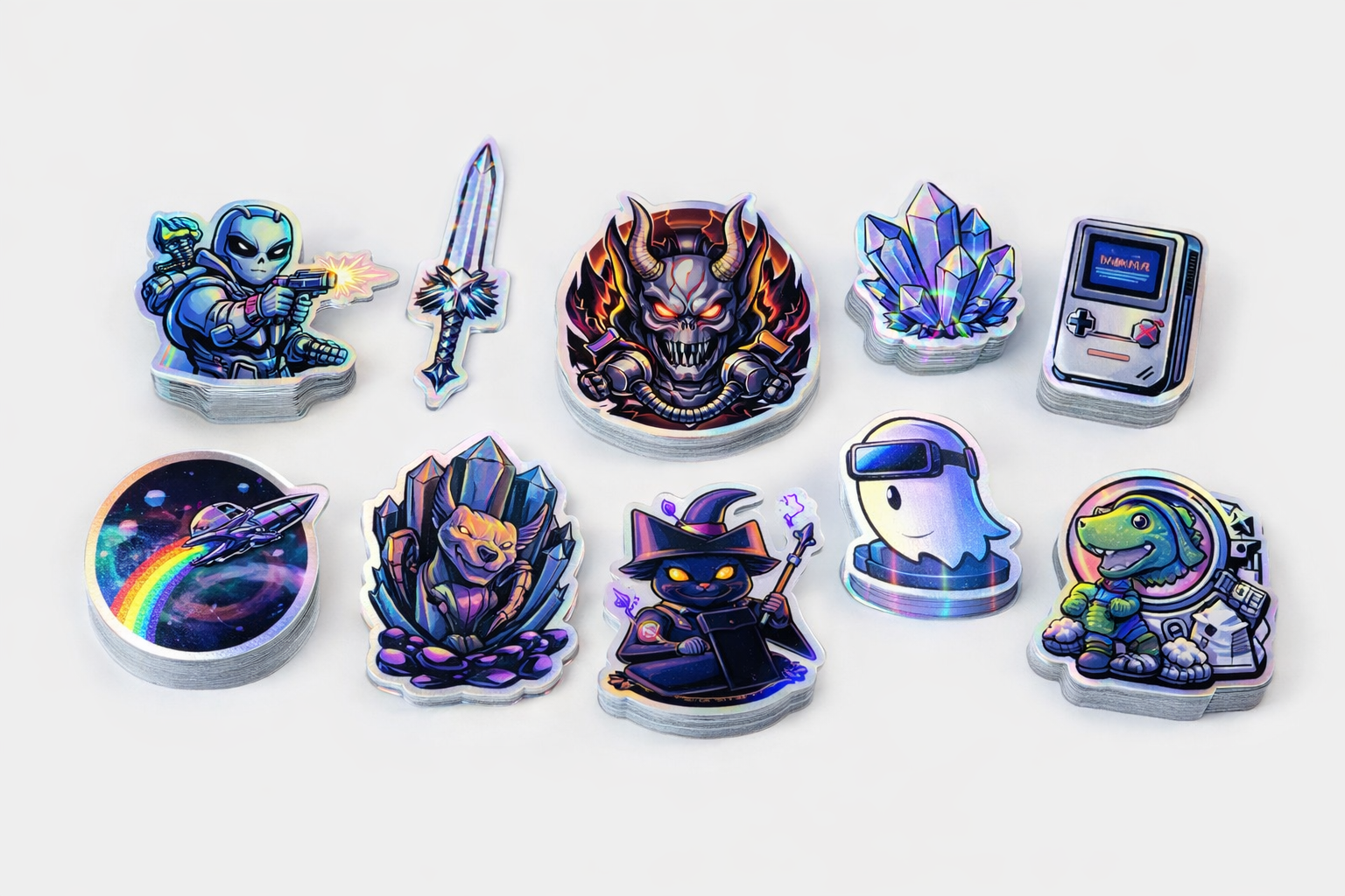 Holographic Stickers